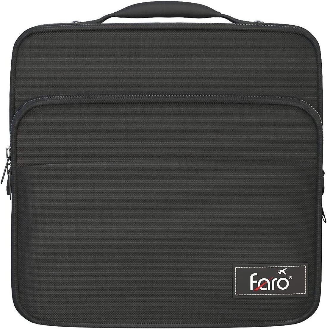 FARO Premium Luxury Aviation Headset Carry Bag Black