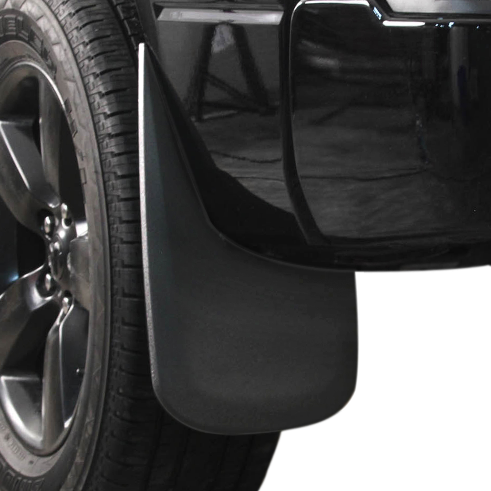 Premium Mud Flaps Splash Guards Compatible with Dodge Ram (1500 2009-2018, 1500 Classic 2019, 2500 3500 2010-2018) Molded Front Rear 4 Piece Set for Trucks Without Fender Flares 82211228, 82212287AC - image 3 of 8