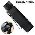 thumbnail image 1 of Taza de agua portátil portátil grande al aire libre - Negro 1000ML Ormromra 220834-1, 1 of 8