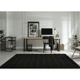 thumbnail image 2 of Garland Rug Diamond Polypropylene Black Indoor Area Rug, 9' x 12', 2 of 7
