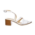 thumbnail image 2 of Sandalias Para Mujer Cruzadas Con Tacón Blanco Formales blanco 23 Incógnita 032D1Z, 2 of 7