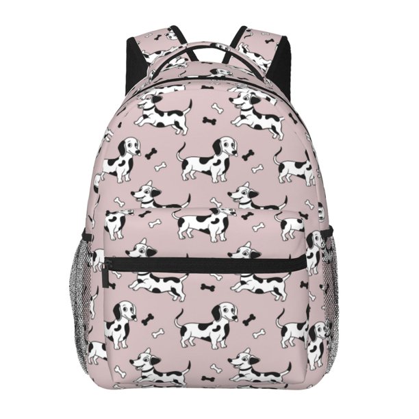 Fotbe Dachshund Dog Puppy Mochila Casual con Estampado para Escuela, Viajes y Actividades al Aire Libre - Duradera, Ligera y Cómoda
