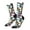 2 Black-2, variant on Panda And Glasses Print Adult Socks for Men & Women,Calf Socks, Ankle Socks,Boots Socks,Breathable Casual Sock,Unisex Crew Socks