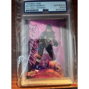 2024 Upper Deck Maureen Murphy #DZ-5 Dazzle Pink Insert PSA Montreal Victoire PWHL Autographed Ice Hockey Trading Card