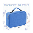 thumbnail image 3 of Estuches Para Lapices Escolares Gran Capacidad 72 Ranuras Azul, 3 of 5