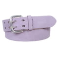 thumbnail image 1 of 1 1/2" Women's Plain Soft Suede Leather Double Prong Dress Belt, 1 of 3