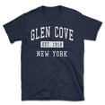 thumbnail image 1 of Glen Cove New York Classic Established Men's Cotton T-Shirt, 1 of 1