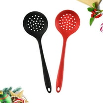 IFANLANDOR 2Pcs Colander with Heat-Resistant and Nonstick Silicone for Home Use