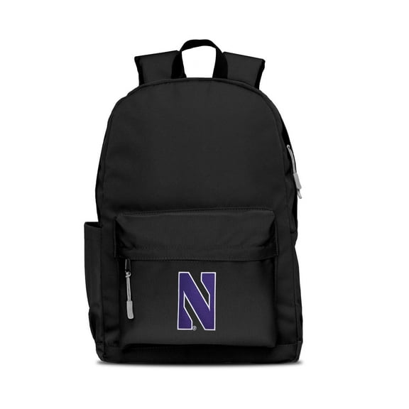 Black Northwestern Wildcats Campus Laptop Backpack