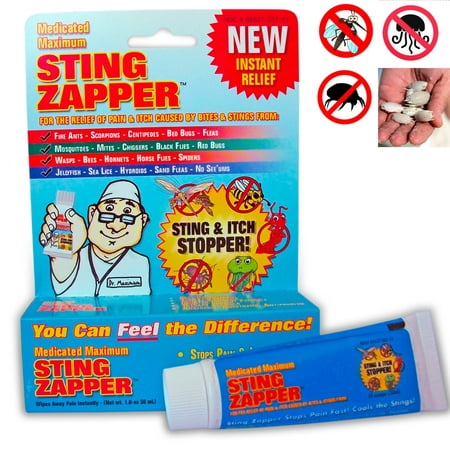 Sting Zapper Gel Insect Bite Jellyfish Bugs Ants Mosquito Itching Instant (Best Mosquito Bite Relief Products)