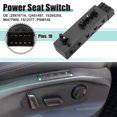 thumbnail image 2 of Unique Bargains Front Left Side Car Power Seat Switch Control Adjustment Switch for Chevrolet Equinox 2010-2018 Black, 2 of 7