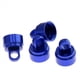 thumbnail image 3 of 8 Piezas de Tapas de Choque de AleacióN Mecanizadas, Arandelas Inferiores de Vejiga de Choque, Bolas de Pivote para Slash 2WD 4WD, Azul, 3 of 5
