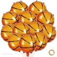 thumbnail image 1 of Globos de baloncesto YOTHORN de 18 pulgadas para fiestas, 12 unidades, 1 of 7