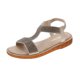 thumbnail image 1 of Summer New Fish Mouth Rhinestone Flat Roman Beach Sandalias de mujer Wmkox8yii shjk1390, 1 of 1
