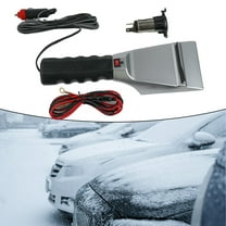Heated Snow Ice Scraper 12V Electric Auto Windshield Ice Scraper With Car Socket