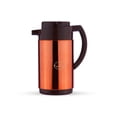 thumbnail image 1 of Oliveware Hazel Copper Flask Kettle | 1200 Ml | Functional Lid | Hassle Free Pouring | for Hot & Cold Beverages, 1 of 1