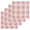 Pink Beige, variant on Pink Farmhouse Kitchen Dish Towels for Drying Dishes Set of 3, Buffalo Plaid Check Lattice Geometric Waffle Weave Microfiber Hand Tea Bathroom Towels Quick Dry & Absorbent Towel 12x12
