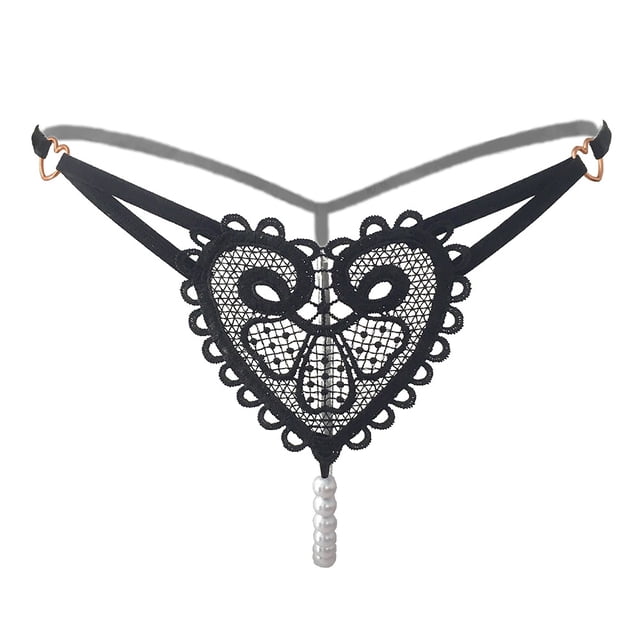 Tangas sensuales con bordado floral para mujer: bragas masajeadoras ultrafinas, transparentes y con perlas para lencería y ropa interior cómodas.