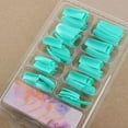 thumbnail image 5 of Limei 100 Pieces Colorful French False Acrylic Gel Nail Solid Color Full Cover Fake Nails Press on Nail Tips Half with Box for Nail Salons DIY Nail Art, 5 of 7