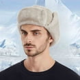 thumbnail image 4 of PureCasa Winter Hats for Men Women Trapper Trooper Hat with Earflaps Windproof Warm Hats Outdoor Skiing Cycling Hunting Hat, 4 of 6