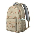 thumbnail image 2 of Cute Badger Patch Backpack - Durable Waterproof Bookbag for School, Comfortable Laptop Backpack for Teens, Stylish Gift for Students, 2 of 6