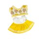 thumbnail image 5 of Conjunto de ropa para muñecas de 2 piezas, 20cm, vestido y chaleco JK, disfraces, adorables vestidos suaves, ropa para muñecas, regalo para niñas y Amarillo, 5 of 9