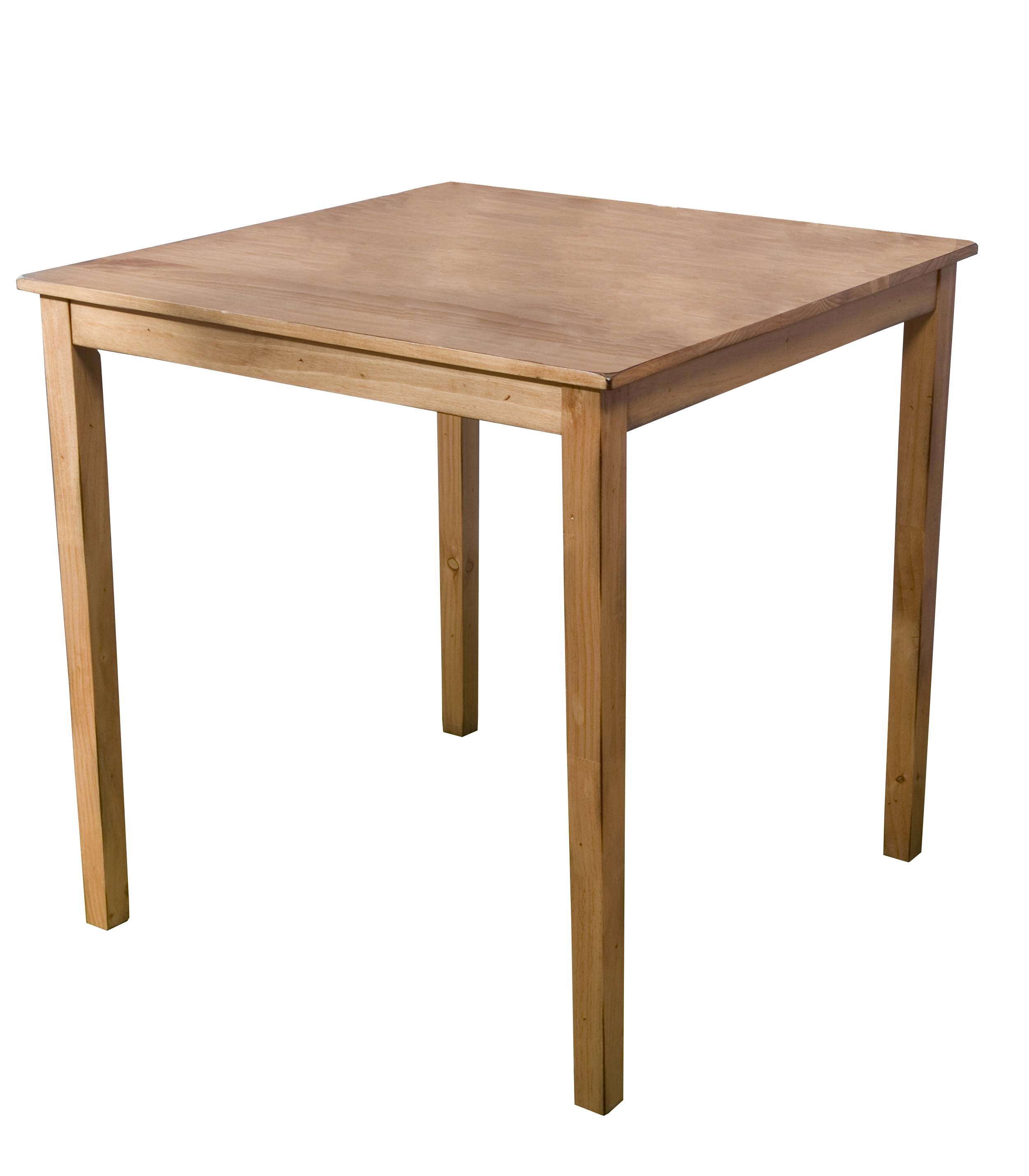 Belfast Bar-Height Dining Table in Oak Finish with Shaker Style Wood Design