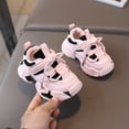 thumbnail image 5 of Breathable Mesh Dad Shoes, Boys Girls Casual Running Shoes, Toddler Girl Slip On Shoes Toddler Running Shoes Athletic Shoes Lightweight Breathable Tennis Sports Sneakers, Pink US-11C/EU-27, 5 of 9