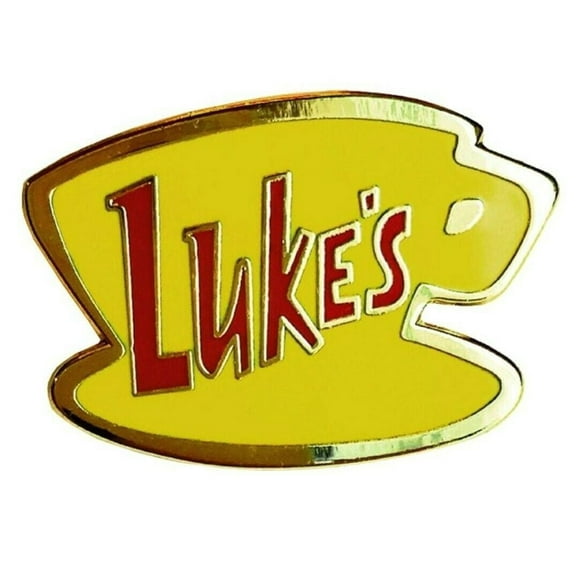 Gilmore Luke's Diner 1.25 inch Wide Enamel Metal Pin