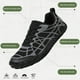 thumbnail image 3 of Zapatos Descalzos Entrenadores Cruzados Carreras Casuales Trepaporas Anchas Senderismo No Deslizamiento Transpirable para Caminatas Al Aire Libre, 3 of 9