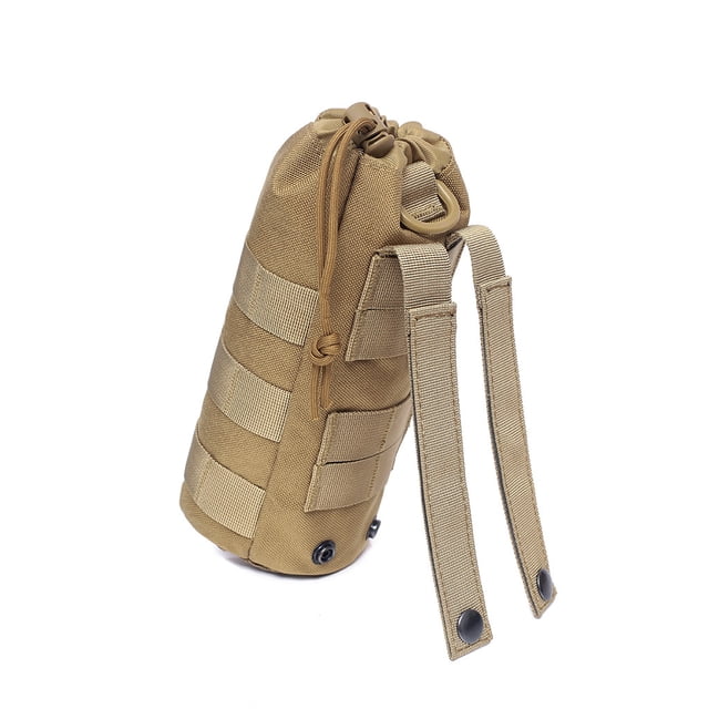 Fiudx Bolsa para Botellas de Agua Al Aire Libre, Riñonera Multifunción, Diseño de Camuflaje Moderno, Correa de Hombro Cómoda, Ideal para Deportes, Viajes y Ciclismo, Esencial para Exteriores para Hom
