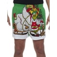 thumbnail image 3 of Dr. Seuss Grinch Boxers Shorts, Men's Slim Fit Grinchmas Christmas Sleepwear, 3 of 8