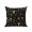 JetBlack,MossGreen,Crimson,Cream, variant on Outdoor Pillows Waterproof, Mushroom Leaves Bedding Throw Pillows with Insert for Couch Sofa Bed, Black Country Botanical Berry Flowers 18x18 Inch Pillowcases Decorative Camping Patio Pillow Set of 2