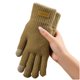 thumbnail image 1 of Guantes de invierno con pantalla táctil para hombre y mujer | Guantes de punto con forro polar grueso | Guantes térmicos de ciclismo resistentes al viento | Compatibles con pantalla táctil para, 1 of 6