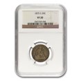 thumbnail image 1 of 1875-S Twenty Cent Piece VF-20 NGC, 1 of 3