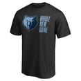 thumbnail image 2 of Men's Black Memphis Grizzlies Whole New Game Team T-Shirt, 2 of 4