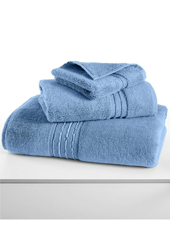 Hotel Collection 100% Turkish Cotton 13" Square Washcloth - Marine Blue