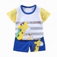 thumbnail image 4 of UAYOTSE Pajamas for Baby Girls Boys Pajamas Set Soft Toddler Sleepwear Kids Clothes Suit Baby Clothes,Sizes 6-12 Months, 4 of 4