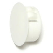 3/4" White Nylon Plastic Flush Head Hole Plugs HPN-072 (8 pcs.)
