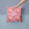 thumbnail image 2 of Carolines Treasures BB7565PW1414 Coussin Décoratif en Tissu Cœurs Rouges Aquarelle, 14 x 14 Po., 2 of 4