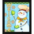 thumbnail image 2 of Valarie Wade 26x30 Black Modern Wood Framed Wall Art Titled - Cookie Welcome, 2 of 6