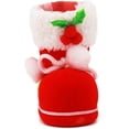 thumbnail image 3 of Bolsa de dulces navideñas Soportes para medias de dulces navideños Decoraciones para el hogar Bolsas de regalo, rojo, M, 3 of 7