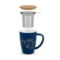 thumbnail image 5 of Bailey Hey There, Hot-Tea Ceramic Tea Mug & Infuser by Pinky, 5 of 5