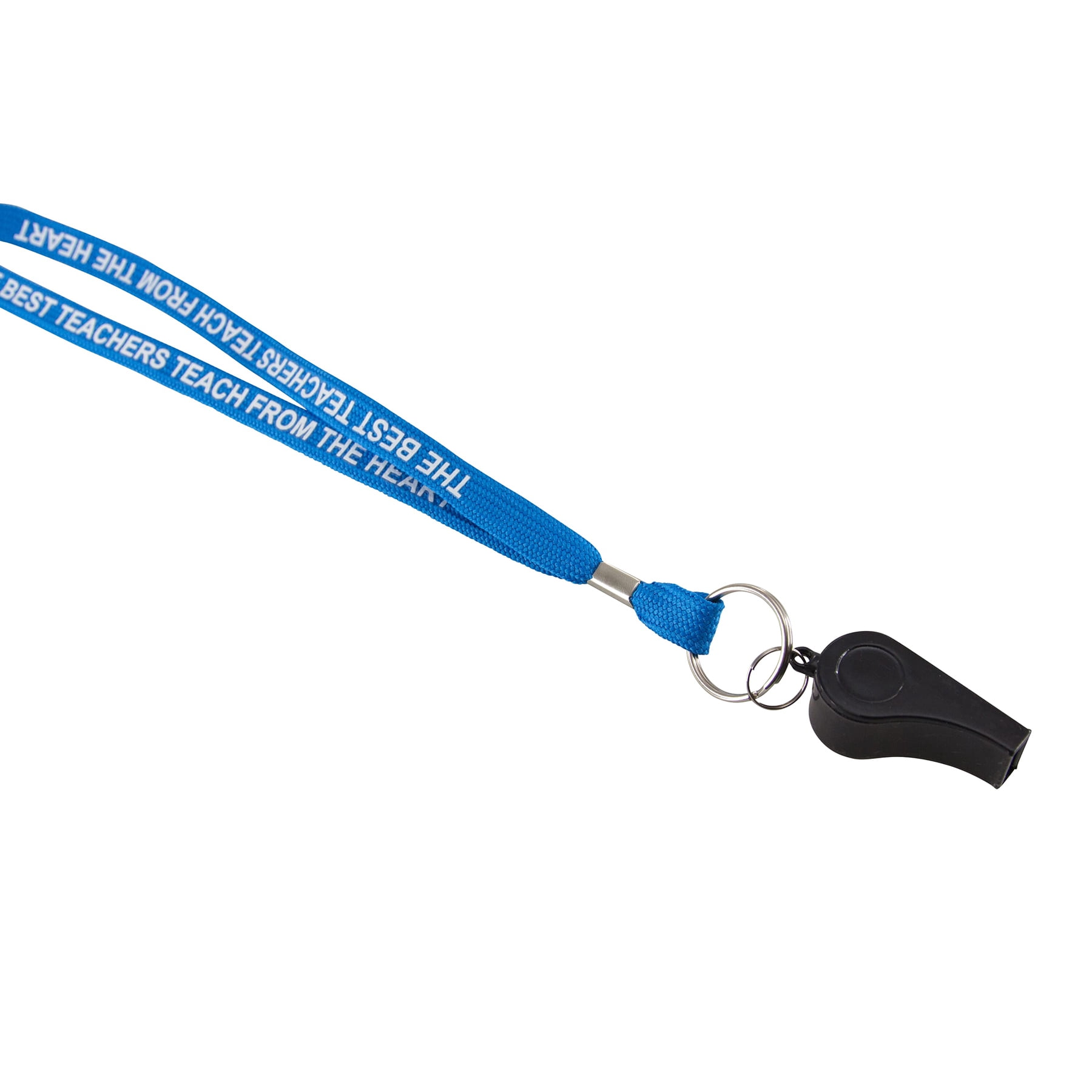 SICURIX Teacher Lanyard, Flat Style, Ring, Pack of 12