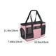 thumbnail image 3 of Bolsa Transportadora Básica de Malla Suave para Mascotas Pequeñas de Menos de 6 Kg. Portátil y Elegante. Confeccionada con Malla Transpirable y Ventilada., 3 of 7