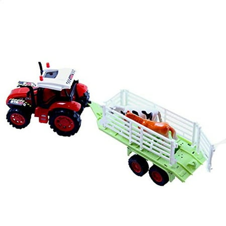 farm truck with trailer