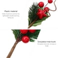 thumbnail image 3 of NUOLUX 1Jgo Artificial Simulated Berry Bouquet Plastic Multicolor for Home and Holiday Decor, 3 of 6