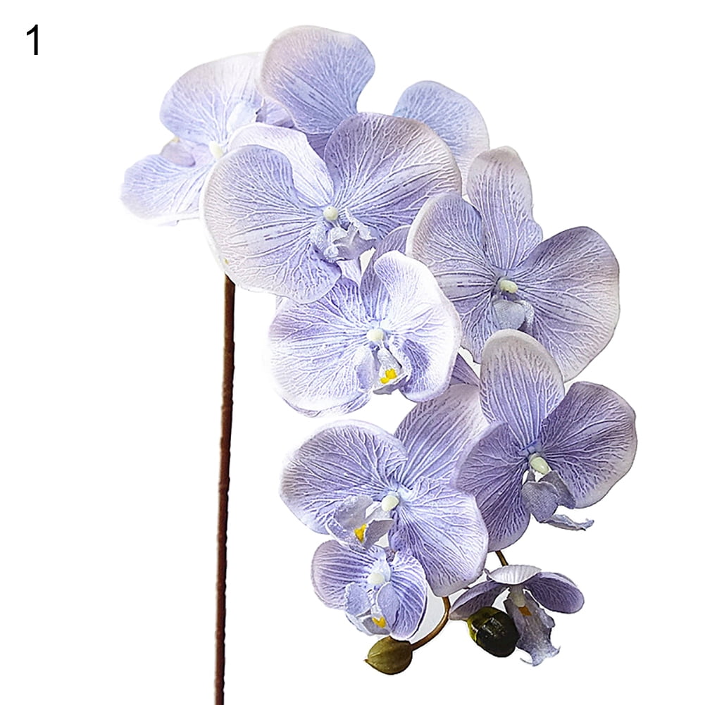 Details about   1Pcs Artificial Silk Orchid Phalaenopsis Fake Flower Wedding Home Garden Decor 