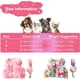 thumbnail image 3 of Arnés con flores para perros, chaleco para pasear, arnés con correa para perros, arnés con atuendo floral para mascotas, primavera, verano, otoño e invierno, 3 of 5