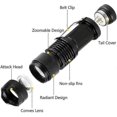 thumbnail image 2 of Mini LED Flashlight, 5 Pack 350 Lumens 3 Modes (No Battery), 2 of 5